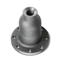 Full-cone spray nozzle, cast metal industrial component